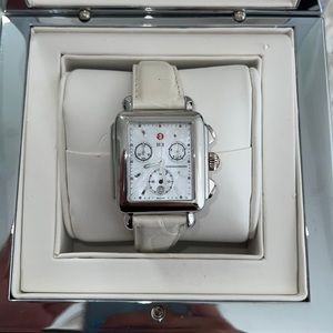 Never used Michele watch, wish case.